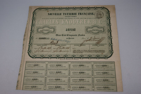 Nouvelle tannerie française