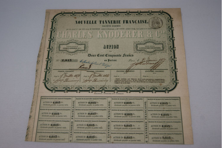 Nouvelle tannerie française