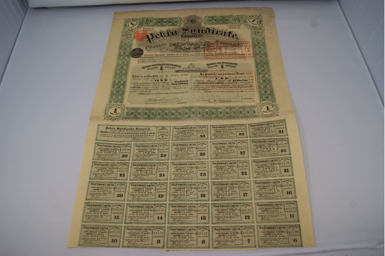 Pekin syndicate limited