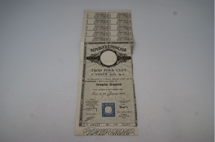 République française dette publique