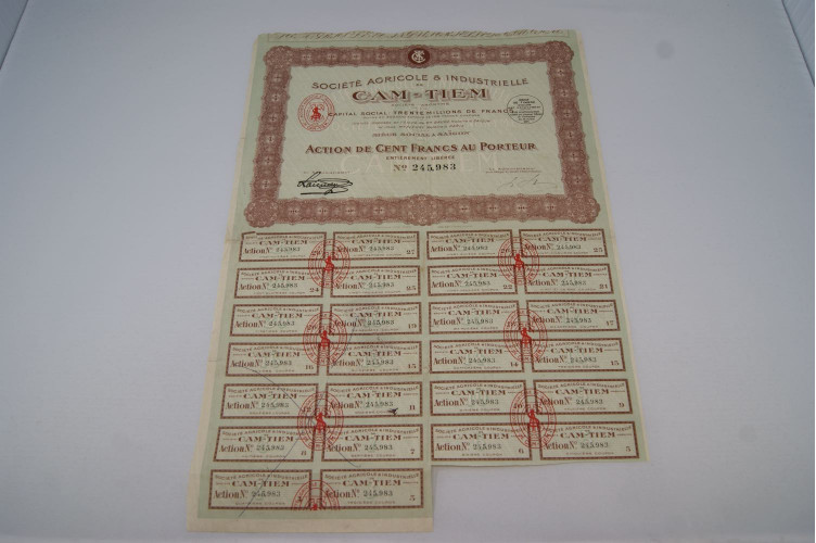 Société agricole & industrielle de Cam-Tiem