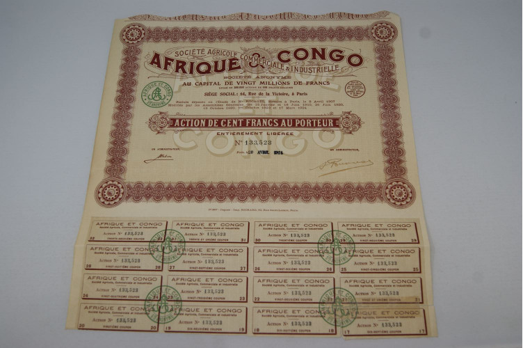 Société agricole commerciale et industrielle Afrique & Congo