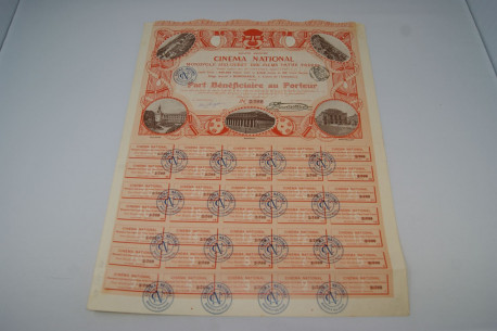 Société anonyme Cinéma National monopole sud-ouest des films Pathé Frères