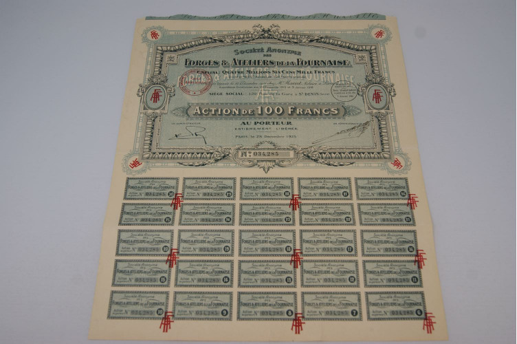 Société anonyme des forges et...