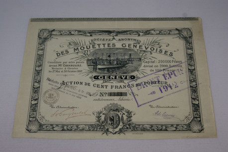 Société anonyme des Mouettes Genevoises