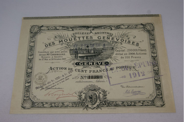 Société anonyme des Mouettes Genevoises