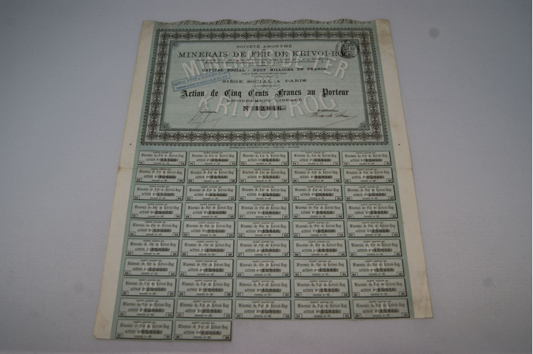 Société anonyme du minerais de fer de...