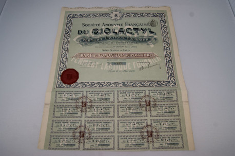 Société anonyme française du Biolactyl