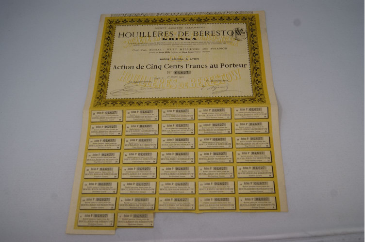 Société anonyme franco-russe des Houillères de Bérestow