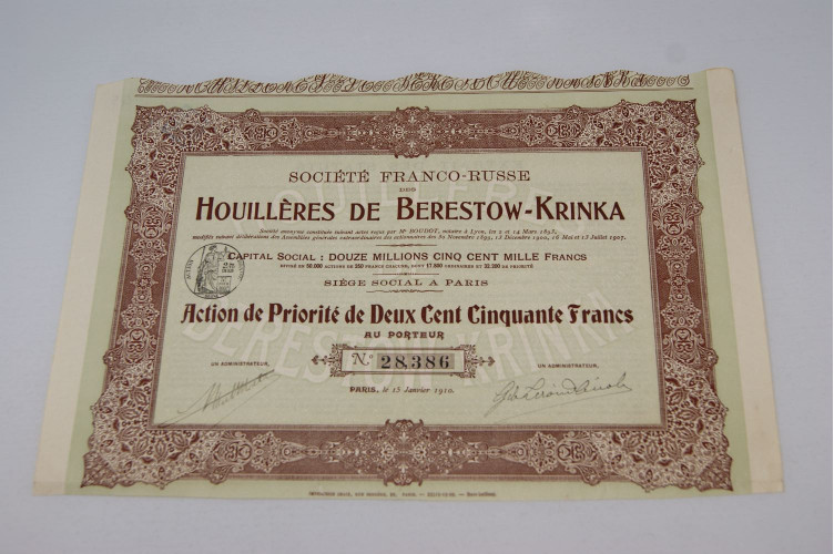 Société anonyme franco-russe des...