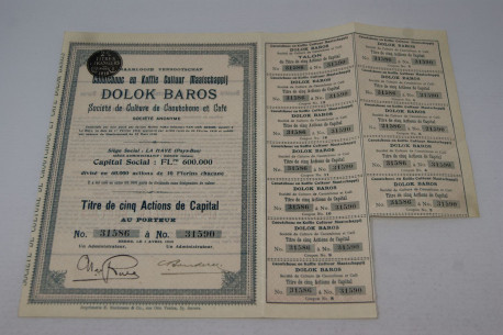 Société de culture de caoutchouc et café Dolok Baros