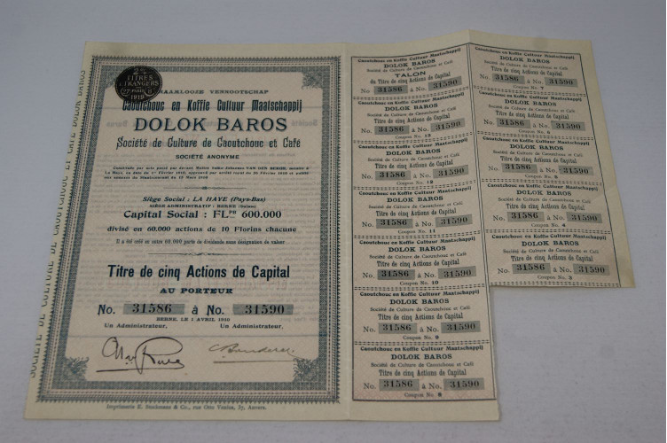 Société de culture de caoutchouc et café Dolok Baros