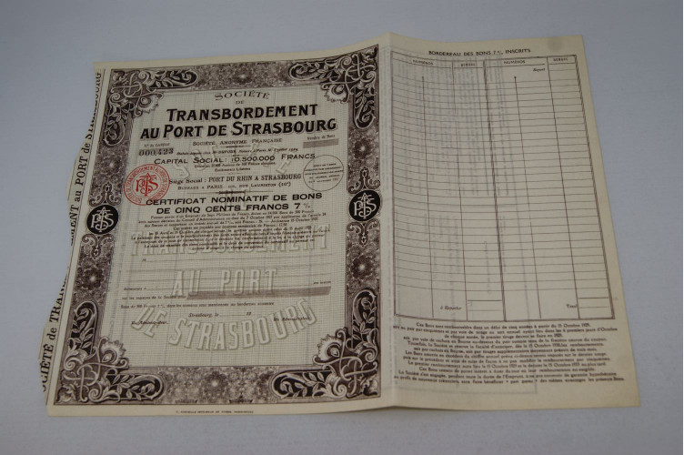 Société de Transbordement au port de...