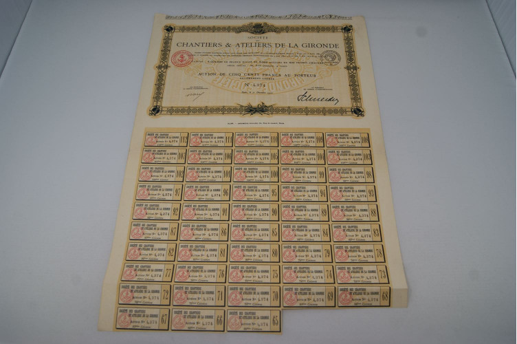 Société des chantiers & ateliers de la Gironde