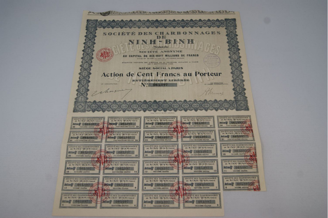 Société des charbonnages de Ninh-Binh