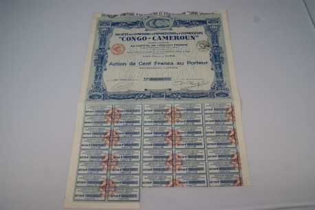 Société des comptoirs d'importation et d'exportation Congo - Cameroun