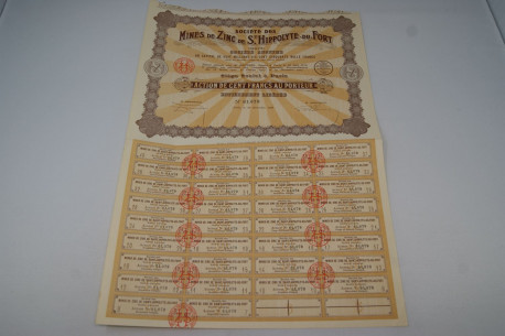 Société des mines de zinc de St Hippolyte du Fort