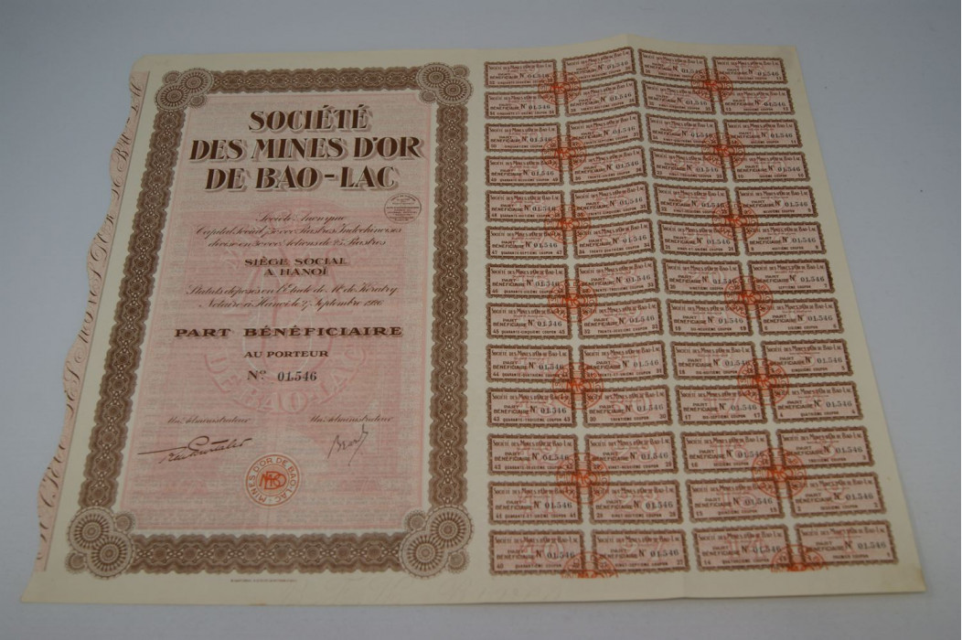 Société des mines d'or de Bao-Lac
