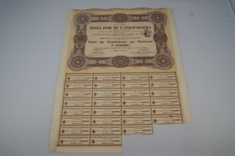 Société des mines d'or de l'Andavakoëra