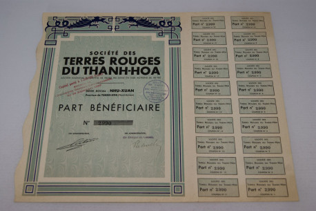 Société des terres rouges du Thanh-Hoa