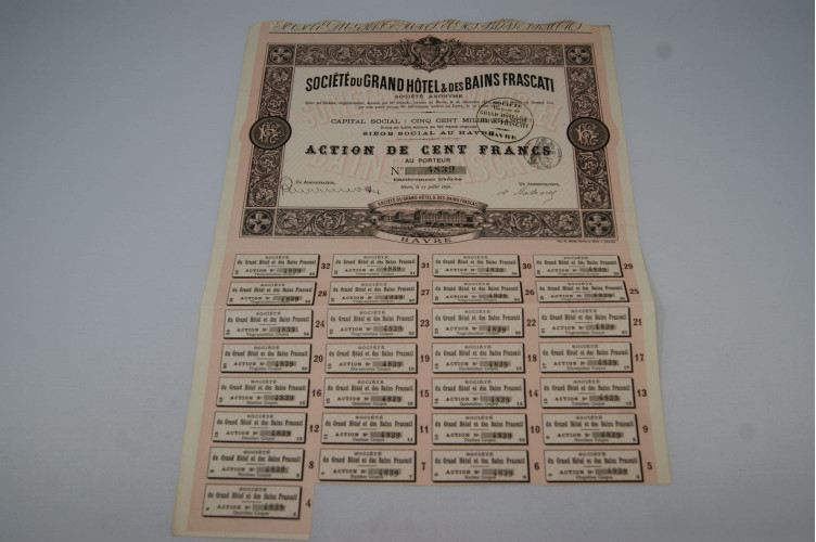 Société du Grand Hôtel et des Bains Frascati