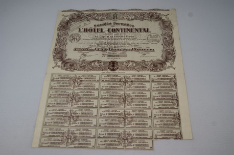 Société fermière de l'Hôtel Continental