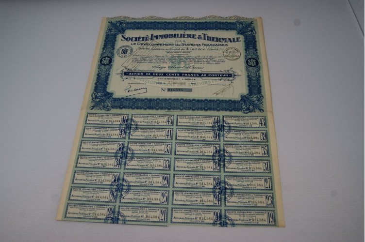 Société immobilière & thermale