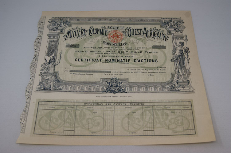 Société minière et coloniale de l'Ouest Africain