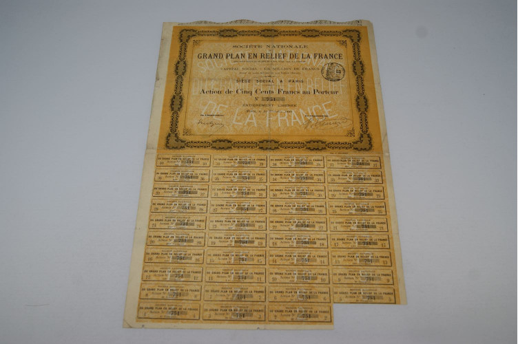 Société nationale du Grand Plan en relief de la France