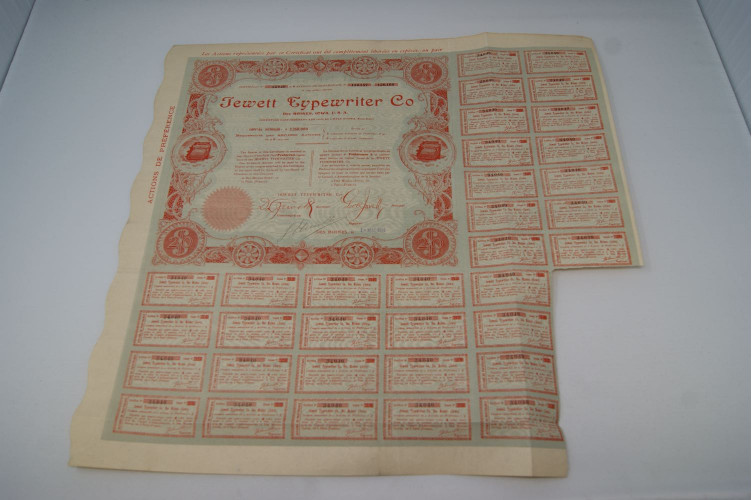 Tewett Eypewriter Co