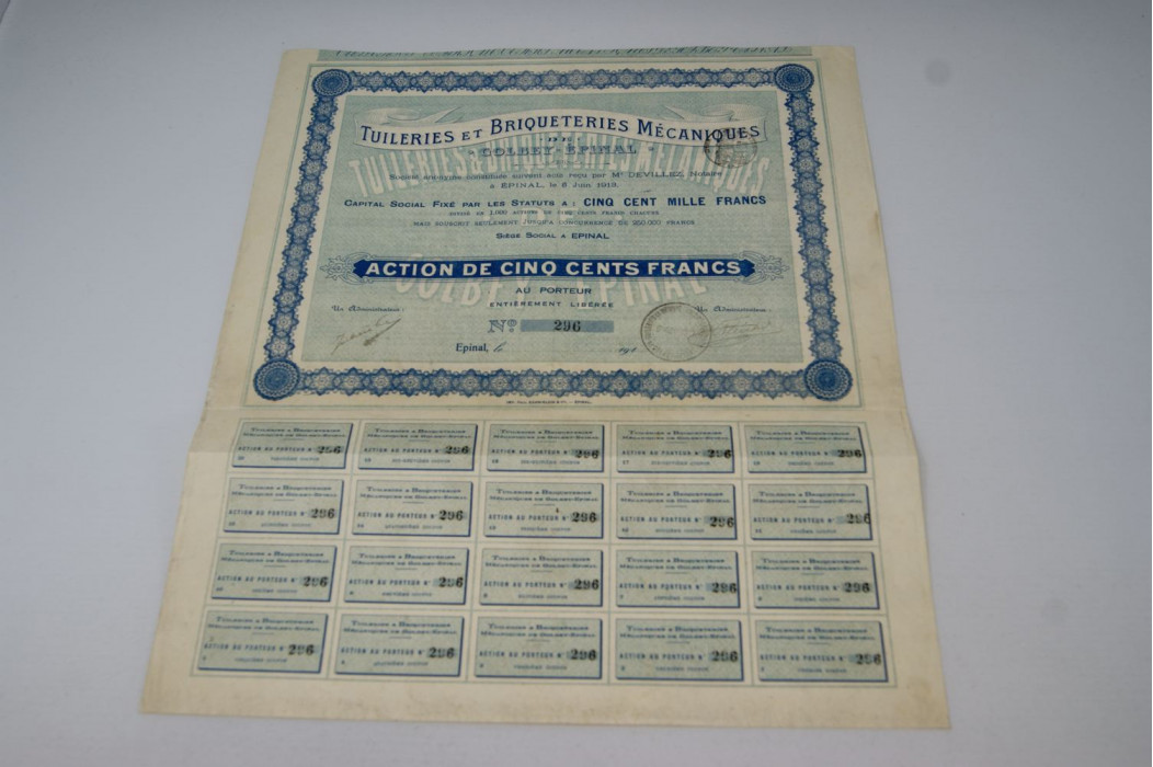 Tuileries et Briqueteries Mécaniques de Colbey-Epinal