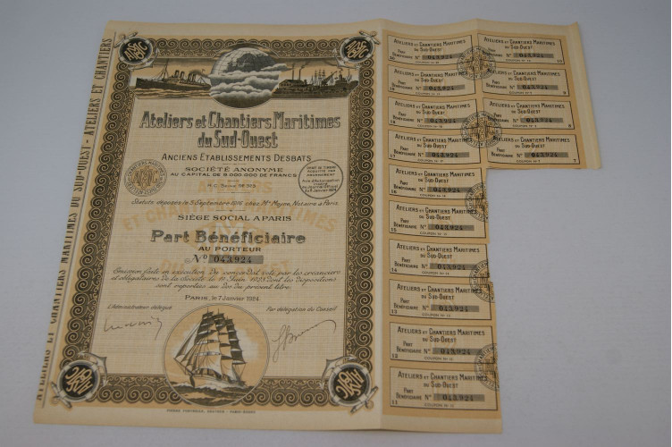 Ateliers et Chantiers Maritimes du...