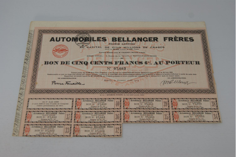 Automobile Bellanger Frères