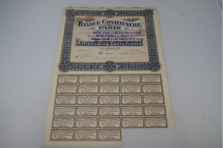 Banque continentale de Paris