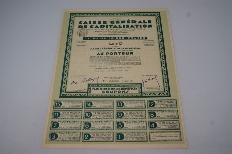 Caisse générale de capitalisation