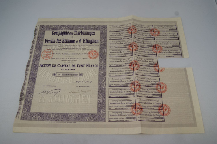 Compagnie des charbonnages de Vendin-lez-Béthune et d'Elinghen