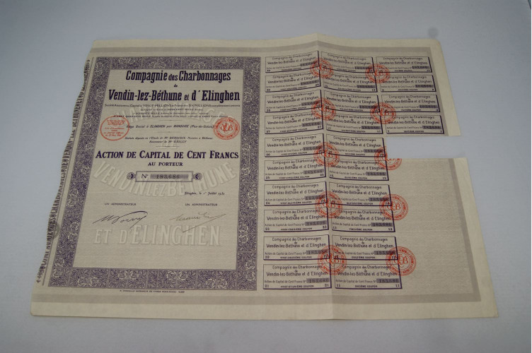 Compagnie des charbonnages de...