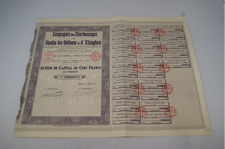 Compagnie des charbonnages de...