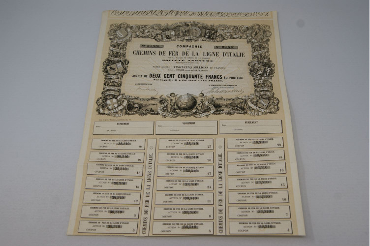 Compagnie des chemins de fer de la ligne d'Italie par la Vallée du Rhône et le Simplon