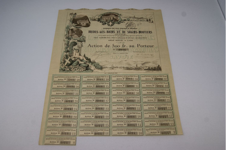 Compagnie des eaux minérales et thermales Brides-les-Bains et de Salins-Moutiers