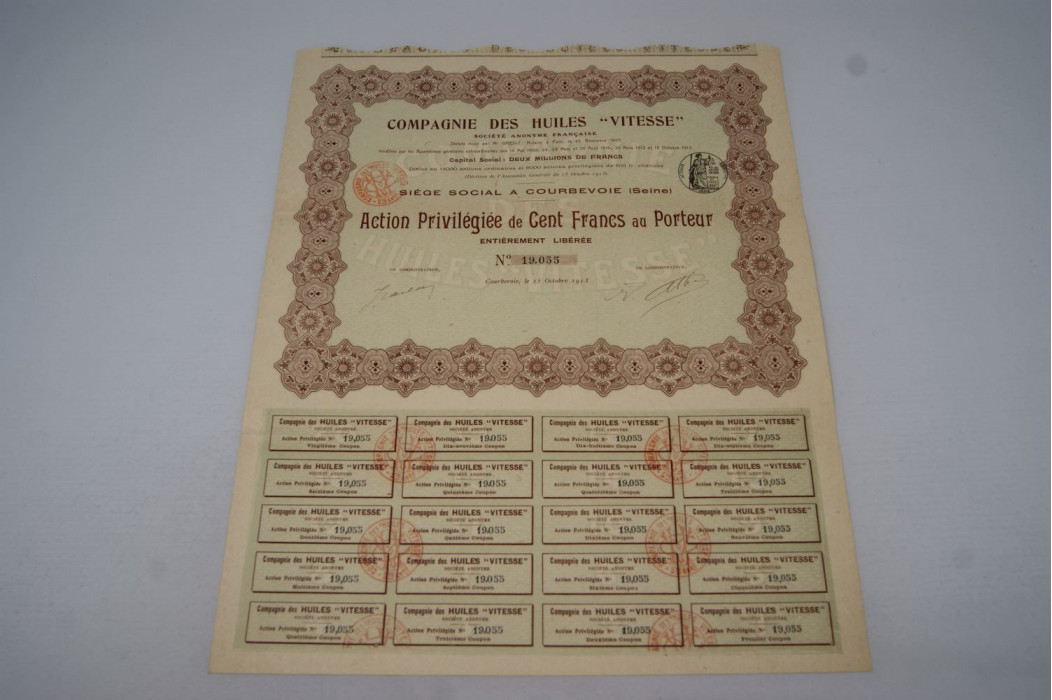 Compagnie des huiles Vitesse