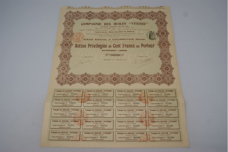 Compagnie des huiles Vitesse