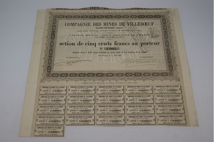 Compagnie des mines de Villeboeuf