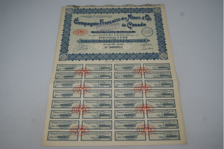Compagnie Française des Mines d'Or du Canada