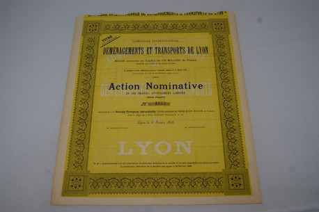 Compagnie internationale de déménagements et transports de Lyon