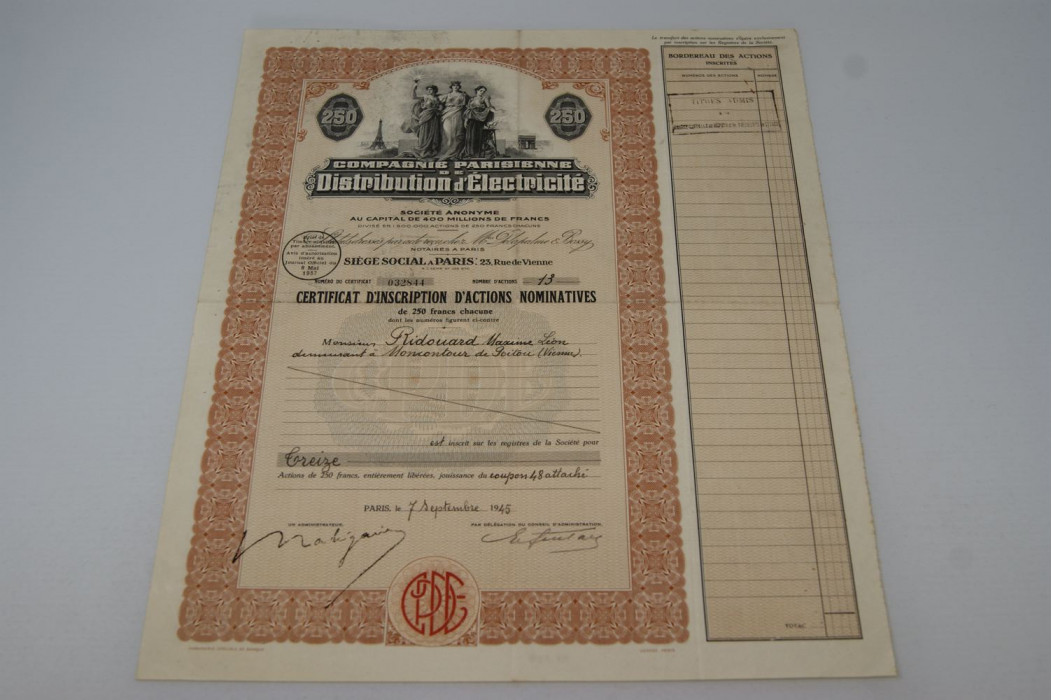 Compagnie parisienne de Distribution d'Electricité
