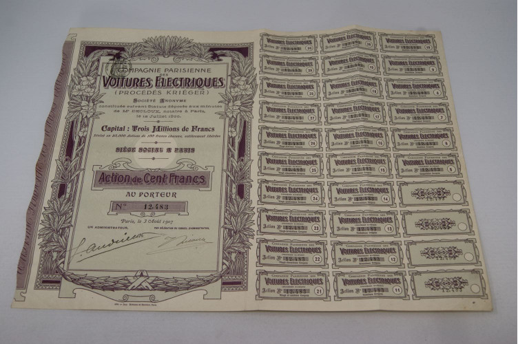 Compagnie parisienne des voitures...