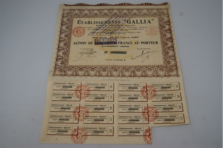 Etablissements Gallia