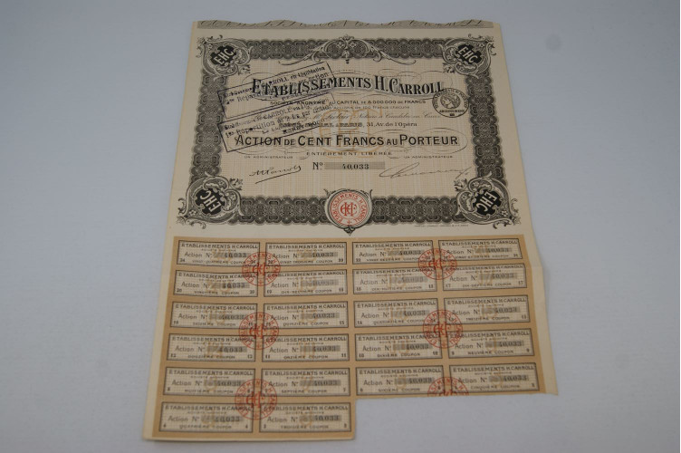 Etablissements H. Carroll