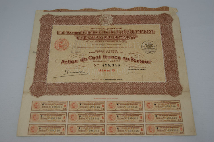 Etablissements industriels de E-C...